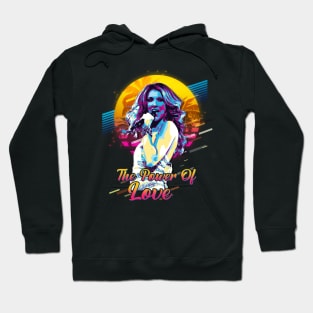 Retro The Power Of Love Hoodie